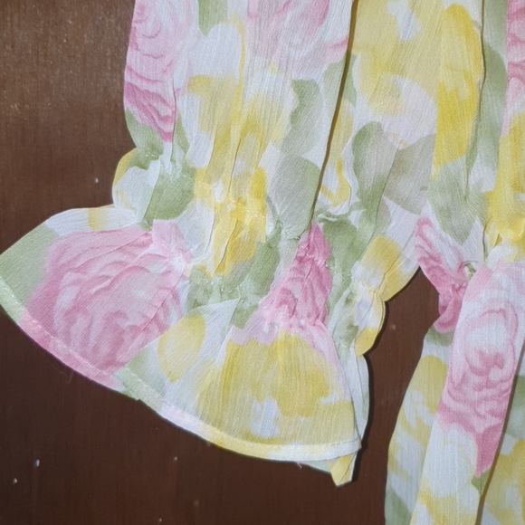 Senlis floral top NWOT - Picture 4 of 7